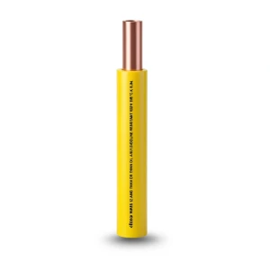 كابل نحاس THHN/THWN معزول PVC 105° قطر 11.9 مم 600 فولت 500 قدم أصفر مع أخضر | شركة الفنار Alfanar
