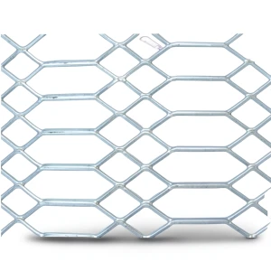 Hot Rolled Expanded Metal Mesh Jawhara Form 6 mm Thickness 2.44×2 m