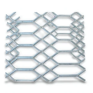 Hot Rolled Flattened Expanded Metal Jawhara Form 6 mm Thickness 2.44 M Width 5 M Length