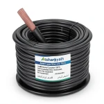 لفة سلك امريكي 14 AWG نحاس مجدول معزول PVC 105°C أسود، 600 فولت، 2500 قدم | شركة كابلات الشرقية للصناعة