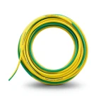 THHN/THWN Copper Cable PVC 105°C Insulation Alfanar Diameter 2.7 MM 600 Volt Length 500 Feet Yellow with Green | Al Fanar