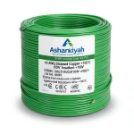 سلك نحاس مجدول 18 AWG عزل PVC +105°C أخضر، 600 فولت | شركة كابلات الشرقية للصناعة