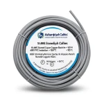 سلك كهرباء 18 AWG نحاس مجدول 600 فولت عزل PVC +105°C رمادي | شركة كابلات الشرقية للصناعة
