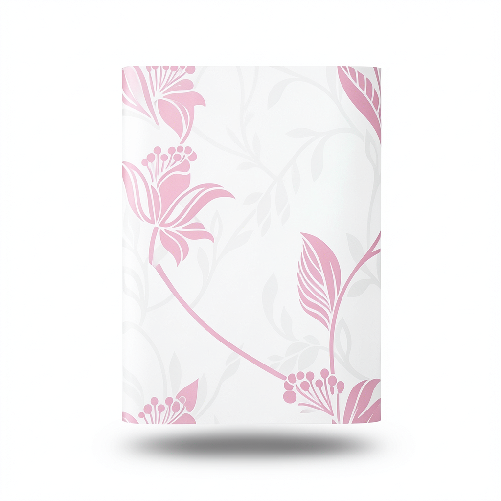 Wallpaper Collection Aruba White with Pink Color, Size 5 m² | YT-30918293