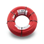 سلك نحاس شعر مرن 10 mm2، 450/750 فولت، لفّة 100 متر، لون أحمر | مجموعة كابلات الرياض