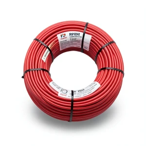 Flexible Copper Wire 10 sq mm, 450/750V, 100m Coil, Red | Riyadh Cables Group