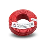 Flexible Copper Electrical Wire 35mm, 450/750V, 100m, Red | Riyadh Cables Group