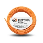 سلك 18 AWG نحاس مجدول 600 فولت عزل PVC +105°C برتقالي | شركة كابلات الشرقية للصناعة