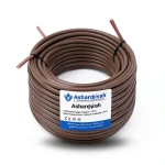 سلك كهرباء 18 AWG نحاس مجدول عزل PVC +105°C بنى، جهد 600 فولت | شركة كابلات الشرقية للصناعة