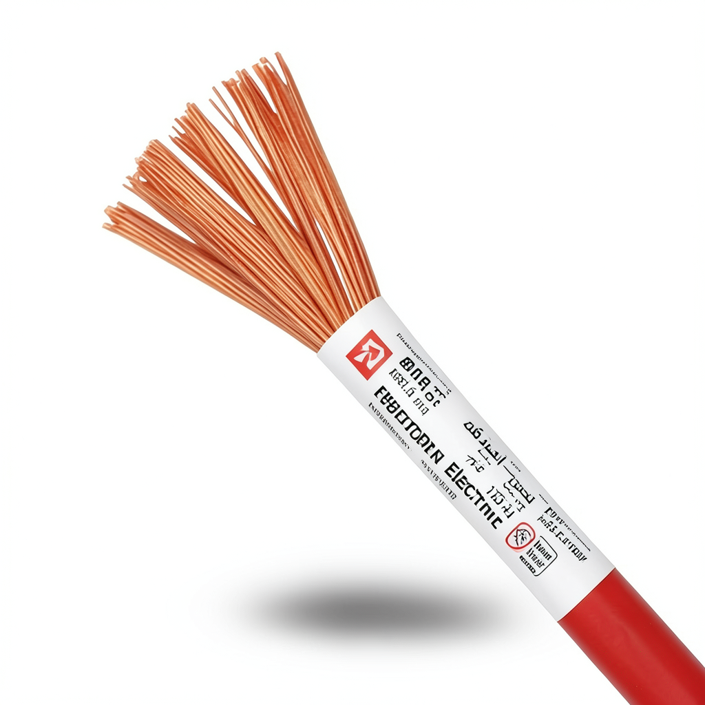 Flexible Copper Electric Wire 185mm2, 450/750 Volts, 1000m Red | Riyadh Cables Group