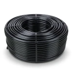 لفة أنابيب HDPE ضغط 20 بار PE 100 قطر 40 mm SDR 9 أسود