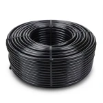 HDPE Coil Pipe Pressure 20 Bar PE 100 Outer Diameter 63 mm SDR 9 Black