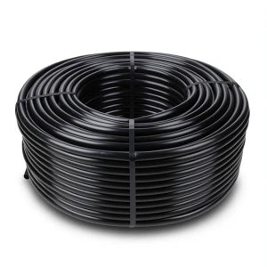 لفة أنابيب بلاستيك HDPE ضغط 20 بار PE 100 قطر 110 مم SDR 9 سماكة 12.3 مم لون أسود