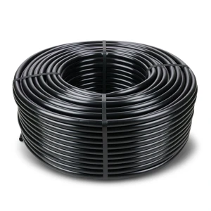 High Density Polyethylene Coil Pipe 10 Bar Pressure PE 100 63 mm Black