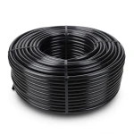 High Density Polyethylene Coil Pipe Nominal Pressure 10 Bar PE 100 Outside Diameter 110 mm Black