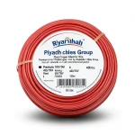 Flexible Copper Electric Wire 4mm2, 450/750V, 100m Coil, Red Color | Riyadh Cables Group