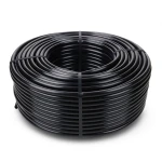 لفة انابيب بلاستيك HDPE ضغط 10 بار PE 100 قطر خارجي 90 مم سماكة 5.4 مم لون اسود