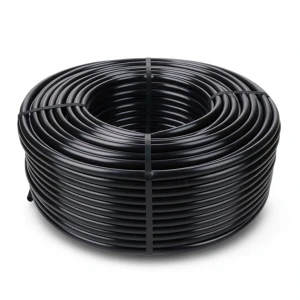 لفة انابيب بلاستيك HDPE ضغط 10 بار PE 100 قطر خارجي 90 مم سماكة 5.4 مم لون اسود