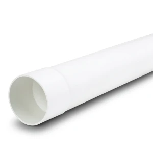 أنابيب UPVC ضغط 16 بار مقاس 200 mm سماكة 16.4 mm لون أبيض | مصنع المنى