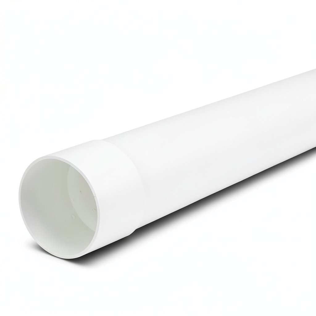 UPVC Pipe PN 16 Bar Size 250 mm Thickness 20.5 mm White Color