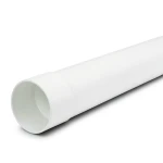 أنابيب UPVC ضغط اسمي 100 psi مقاس 8 إنش سماكة 5.97 ملم لون أبيض
