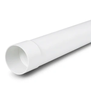 UPVC Pipe Nominal Pressure 125 psi Size 2 1/2 inch Thickness 2.74 mm White Color