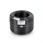 سلك كهرباء أمريكي 10 AWG نحاس مجدول معزول PVC 105°C أسود، 600 فولت، 2500 قدم | شركة كابلات الشرقية للصناعة