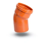 UPVC Elbow 45° Size 40 mm Orange | Aplaco Arabian Plastic Manufacturing CO.(APLACO)