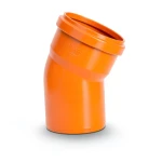 UPVC Elbow 45° Size 75 mm Orange | Aplaco Arabian Plastic Manufacturing CO.(APLACO)