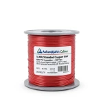 سلك 18 AWG نحاس مجدول 600 فولت عزل PVC +105°C احمر | شركة كابلات الشرقية للصناعة