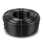 لفة أنابيب HDPE ضغط 10 بار PE 100 قطر خارجي 75 مم سماكة 4.5 مم لون أسود