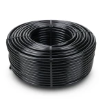 لفة انابيب بلاستيك HDPE ضغط 10 بار PE 100 قطر خارجي 90 مم سماكة 5.4 مم لون اسود