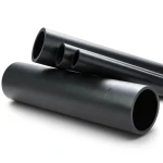 انابيب HDPE ضغط 10 بار PE 100 قطر 140 مم سمك 8.3 مم اسود