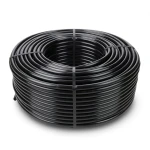 HDPE Coil Pipe Pressure 20 Bar PE 100 Size 125 mm SDR 9 Thickness 14 mm Black