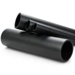 HDPE Pipe Nominal Pressure 20 Bar PE 100, Outside Diameter 160 mm SDR 9, Thickness 17.9 mm Black