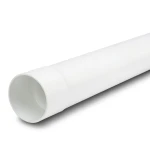 مواسير بلاستيك UPVC مقاس 3 إنش سمك 3.25 مم ضغط 125 psi لون أبيض