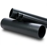 مواسير بلاستيك HDPE ضغط اسمي 20 بار PE 100، قطر خارجي 180 mm SDR 9، لون أسود