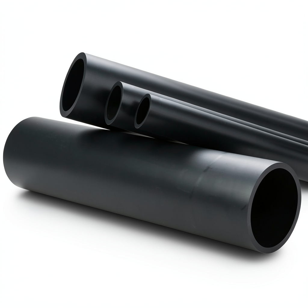 HDPE Pipe Nominal Pressure 20 Bar PE 100, Size OD 315 mm SDR 9, Black