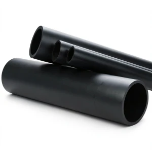 مواسير HDPE ضغط 20 بار PE 100، قطر خارجي 355 مم، سمك 20.1 مم، لون أسود