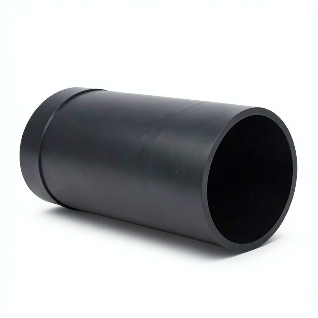 انابيب بلاستيك HDPE ضغط اسمي 20 بار PE 100 قطر 400 مم SDR 9 اسود