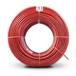 Flexible Copper Electric Wire 4mm2, 450/750V, 100m Coil, Red Color | Riyadh Cables Group