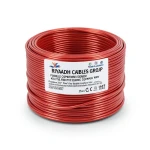 Flexible Copper Electric Wire 25mm2, 450/750V, 100m Coil, Red | Riyadh Cables Group