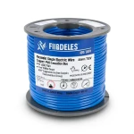 Flexible Single Electric Wire 4mm2 450/750V Copper PVC Insulation Blue | Riyadh Cables Group