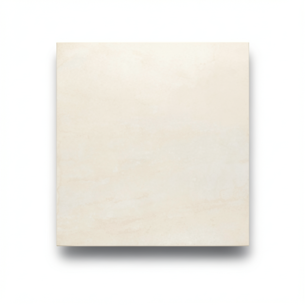 Natural Porcelain Flooring 60x60 cm Ivory Color Square Shape
