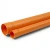 أنابيب بلاستيك UPVC مقاس 2 إنش سمك 2.36 مم ضغط اسمي 125 psi لون برتقالي بني - Image 1