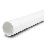 مواسير UPVC ضغط 100 psi مقاس 4 إنش سمك 3.30 ملم لون أبيض
