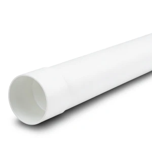 UPVC Pipe Nominal Pressure 100 psi Size 4 inch Thickness 3.30 mm White Color
