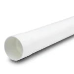 أنابيب بلاستيك UPVC ضغط اسمي 125 psi مقاس 2 إنش سماكة 2.36 مم لون أبيض