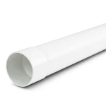 مواسير بلاستيك UPVC مقاس 3 إنش سمك 3.25 مم ضغط 125 psi لون أبيض