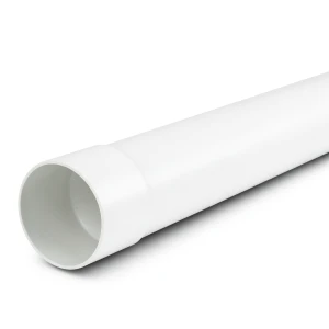 مواسير بلاستيك UPVC مقاس 3 إنش سمك 3.25 مم ضغط 125 psi لون أبيض
